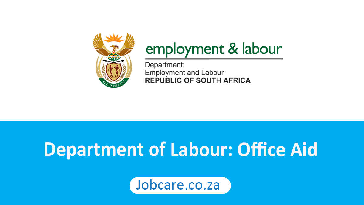 Department of Labour: Office Aid