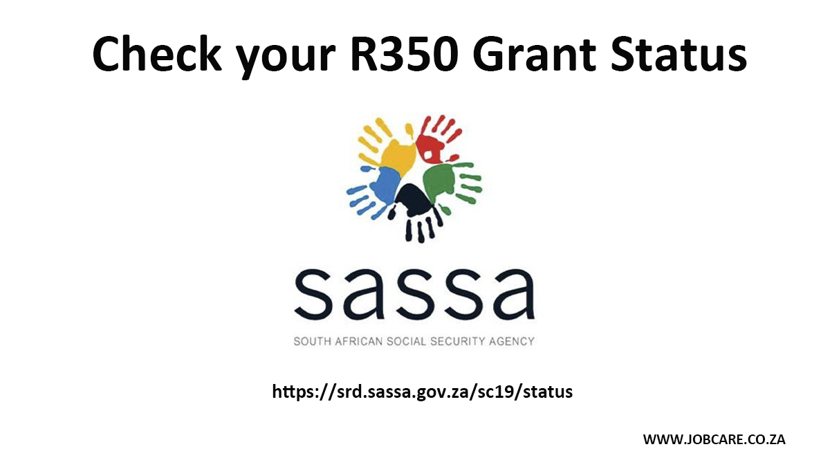 Sassa r350 grant application status check