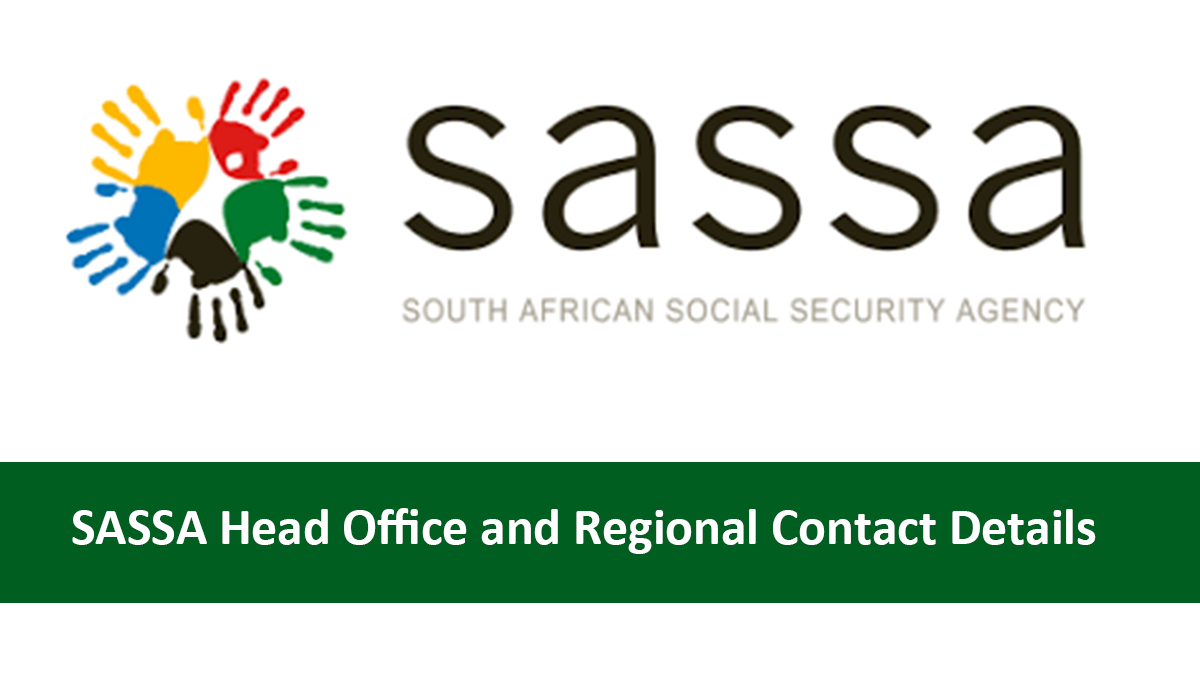 SASSA Head Office and Regional Contact Details