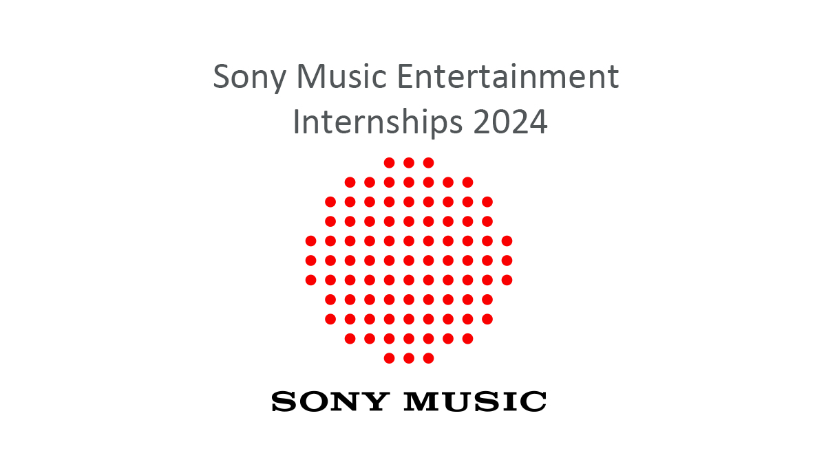 Sony Music Entertainment: Internships 2024